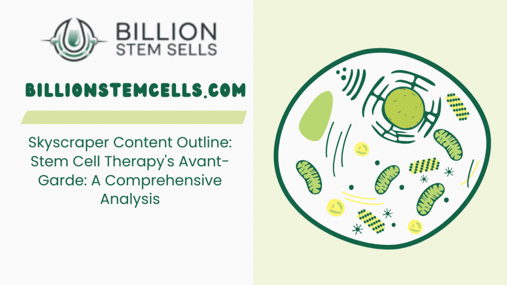 La vanguardia de la terapia con células madre: un análisis exhaustivo