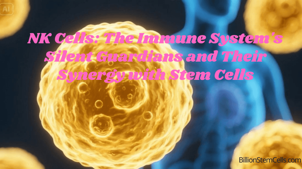 Células NK: los guardianes silenciosos del sistema inmunitario y su sinergia con las células madre